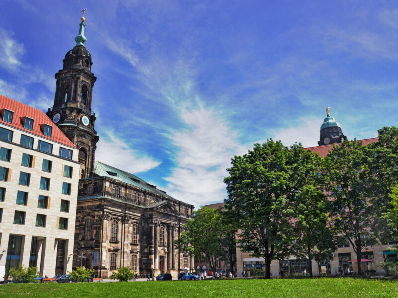 Kreuzkirche in Dresden Kreuzkirche in Dresden