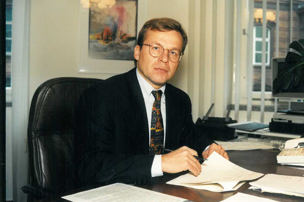 Konrad Matyba, ehemaliger Mitarbeiter; Leiter der Berliner Filiale Konrad Matyba, ehemaliger Mitarbeiter; Leiter der Berliner Filiale